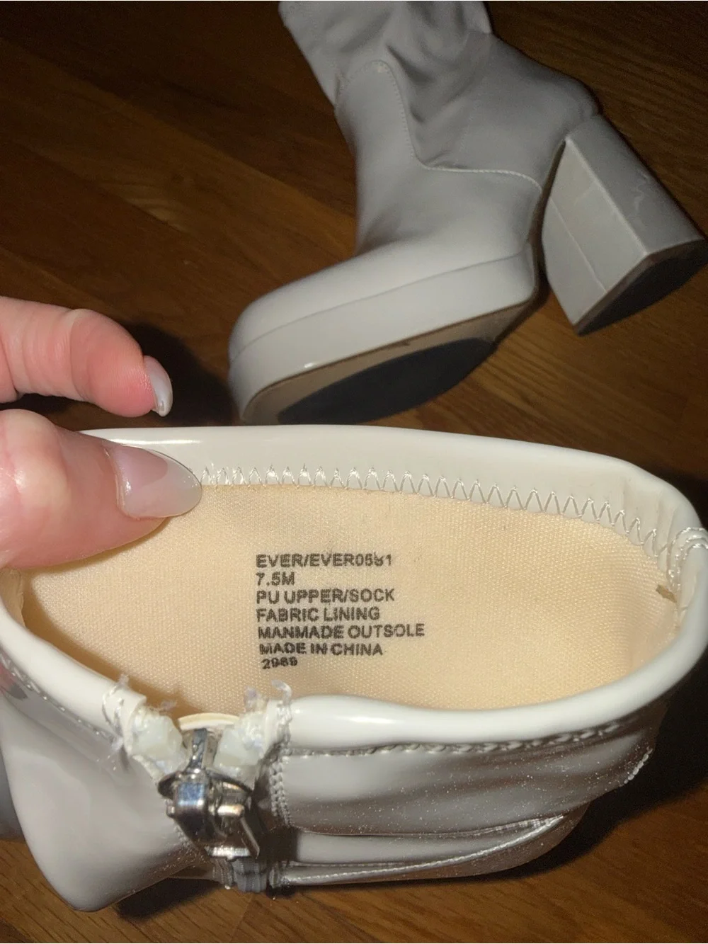 Steve Madden stylish patent
